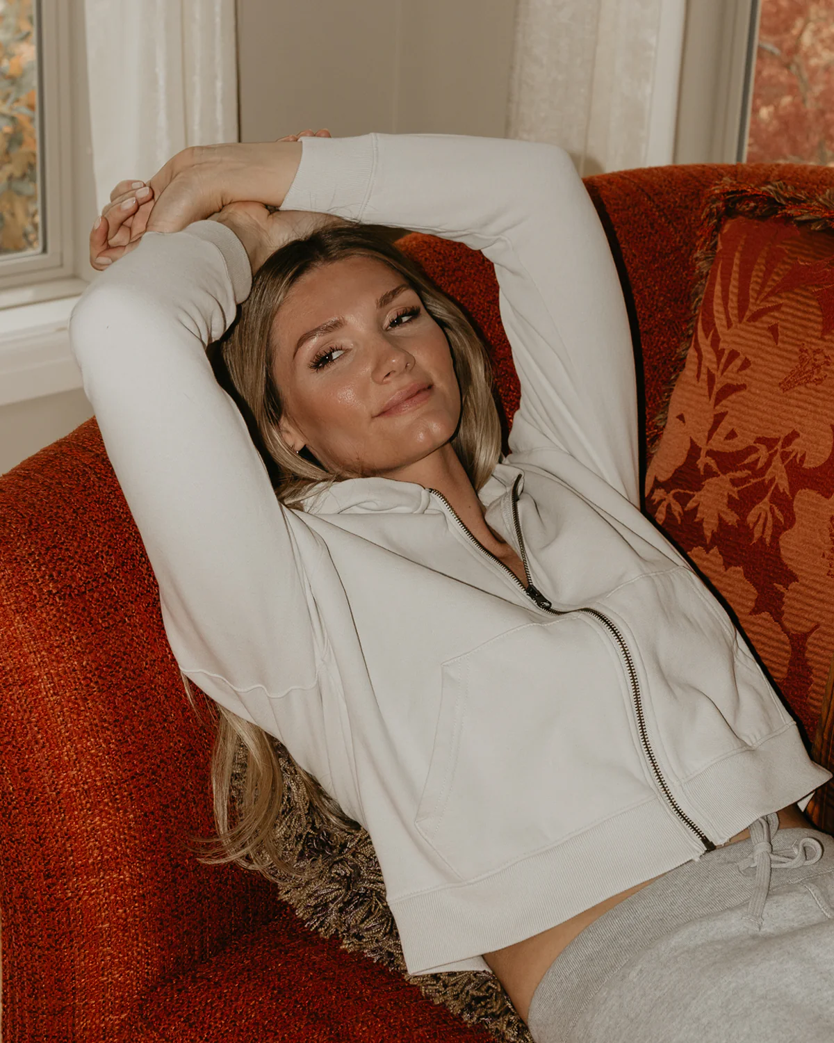 Crop Zip Hoodie - Image 4