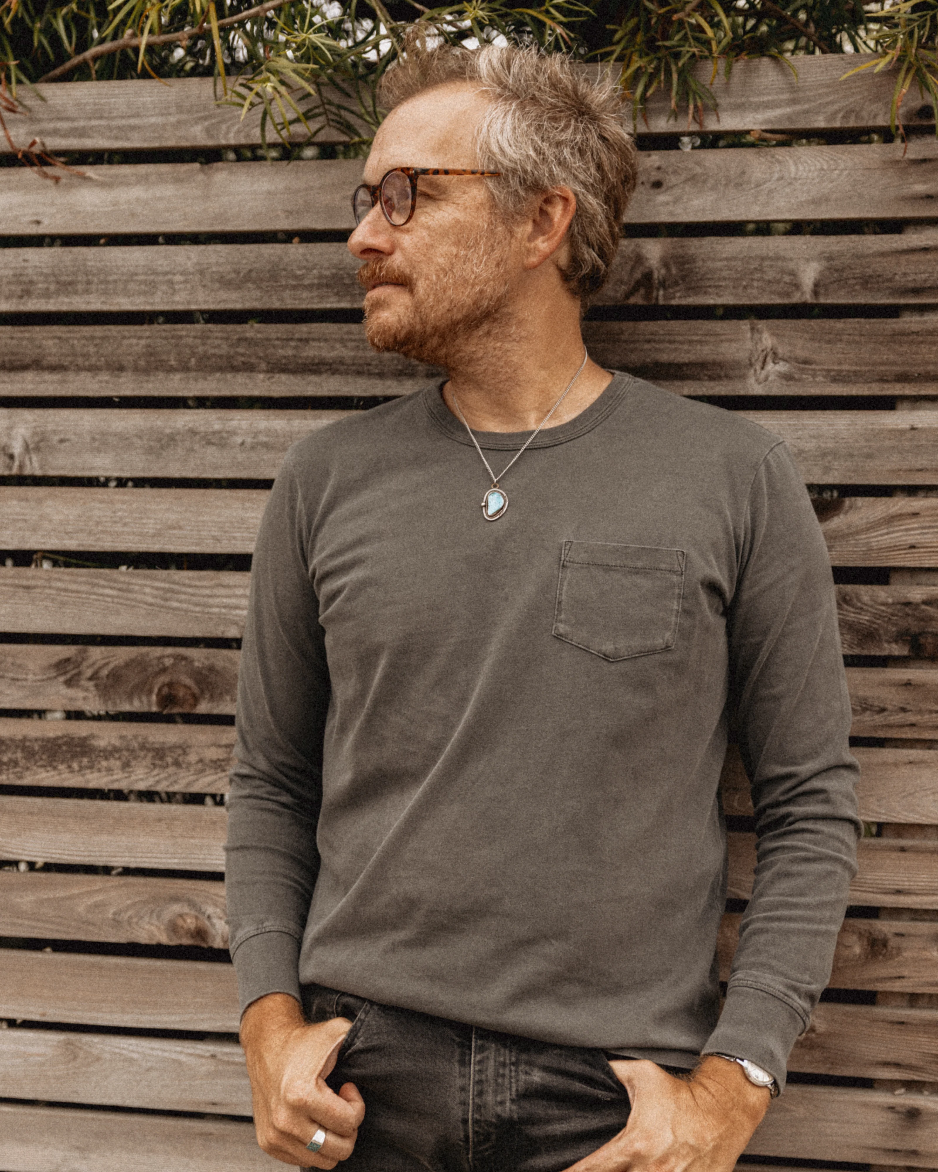 Long Sleeve Pocket Tee - Image 5